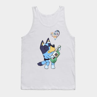 Bluey Play Music Tank Top